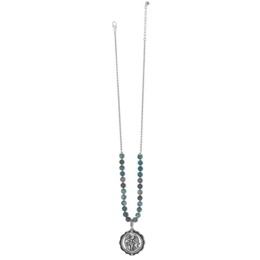 Protection Angel Medallion Necklace sold by Brighton product image thumbnail 3