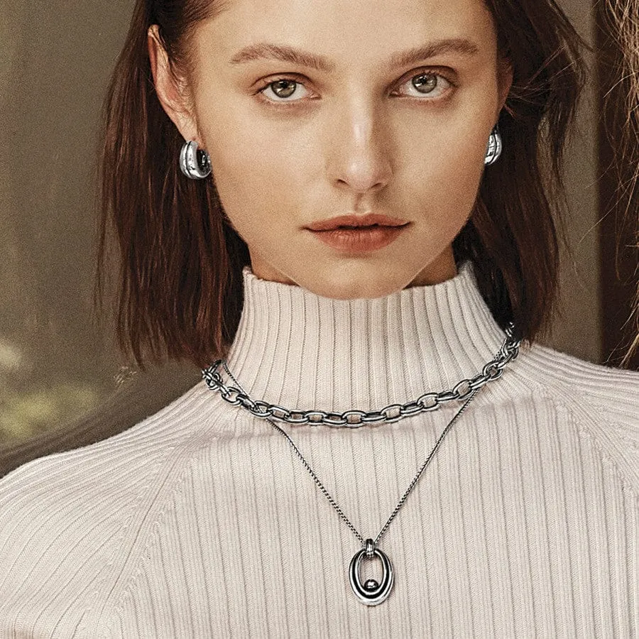 Interlok Twist Necklace sold by Brighton product image thumbnail 4