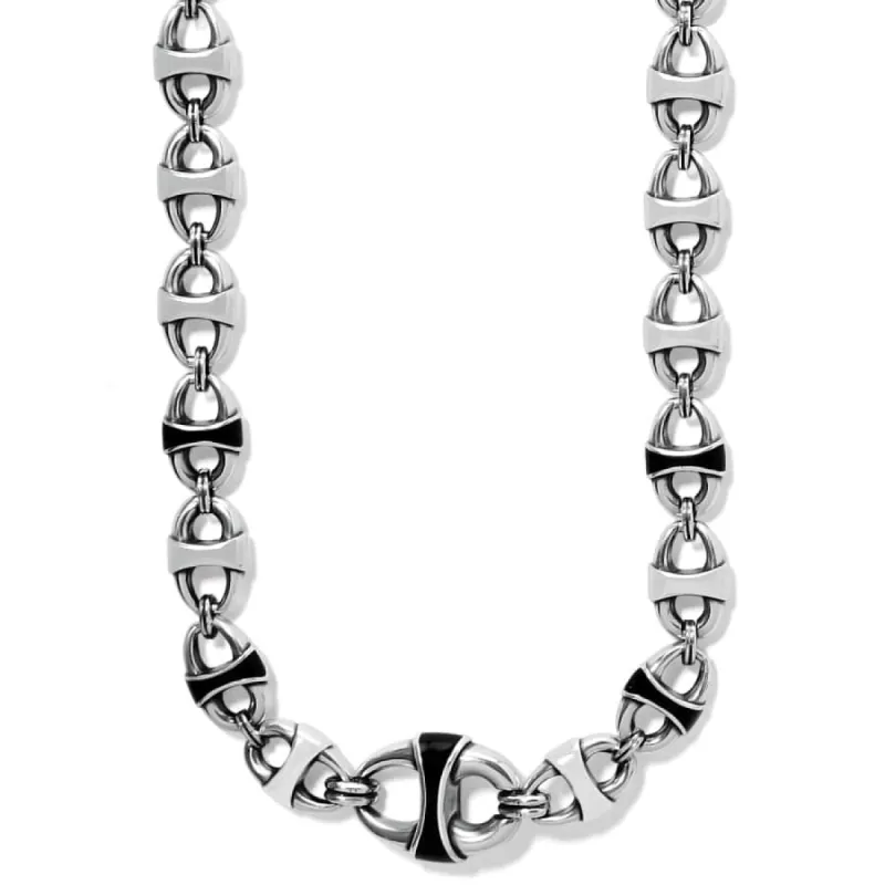 Portofino Link Reversible Necklace sold by Brighton