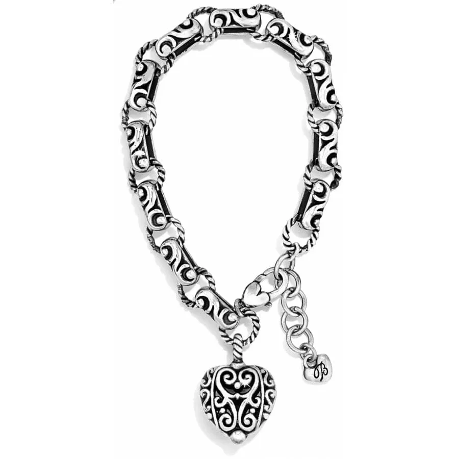 Bibi Heart Bracelet sold by Brighton