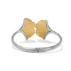 Everbloom Ginkgo Hinge Bangle sold by Brighton