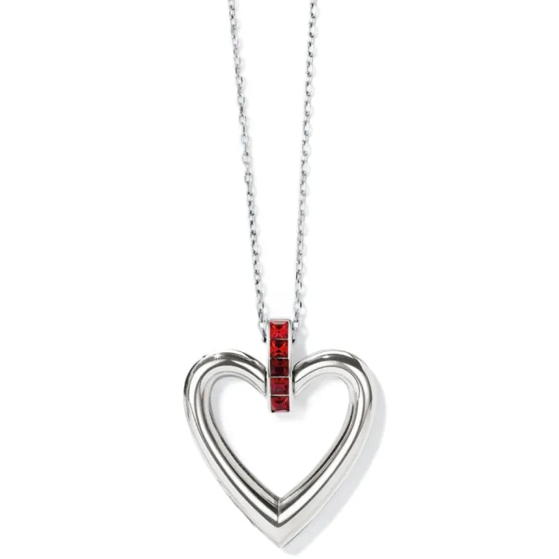 Spectrum Open Heart Necklace sold by Brighton