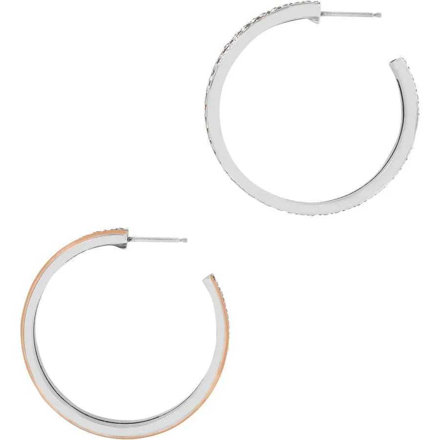 Neptune's Rings Duo Large Hoop Earrings sold by Brighton product image thumbnail 2
