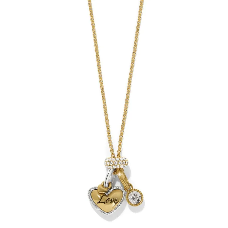 Heart of Gold Charm Necklace sold by Brighton
