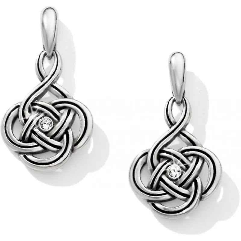 Interlok Petite Post Drop Earrings sold by Brighton