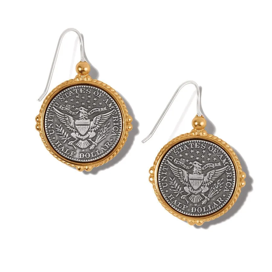 Lady Liberty French Wire Earrings sold by Brighton product image thumbnail 2
