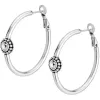 Twinkle Medium Hoop Post Earrings sold by Brighton