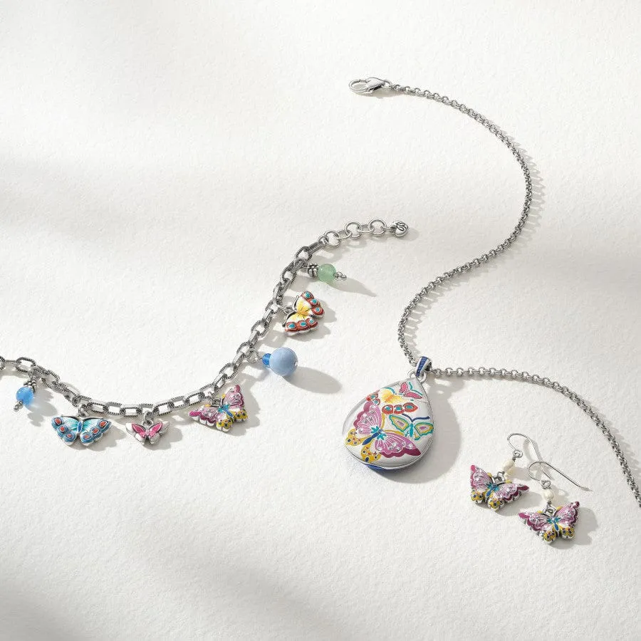 Kyoto In Bloom Butterfly Charm Bracelet sold by Brighton product image thumbnail 4