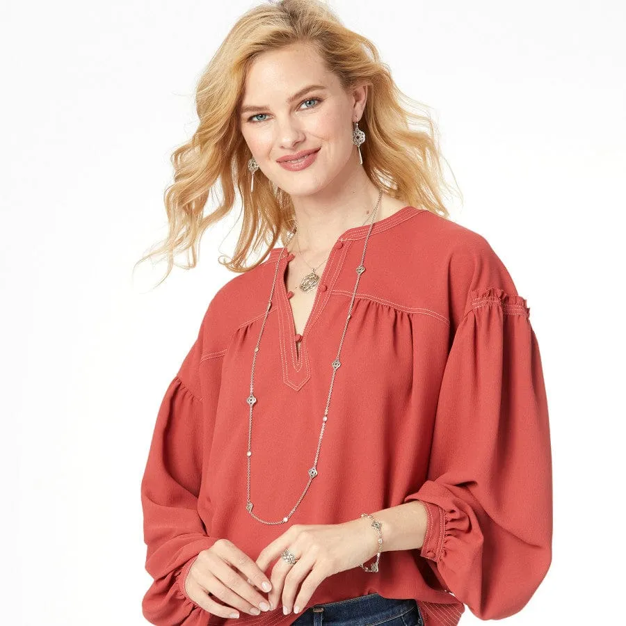 Interlok Petite Long Necklace sold by Brighton product image thumbnail 3