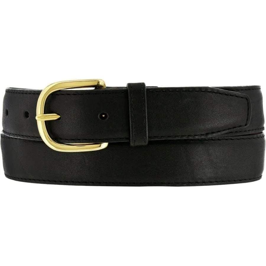 Aniline Basic Dress Belt sold by Brighton