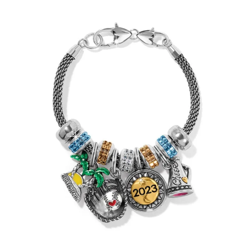 Play Ball Charm Bracelet sold by Brighton