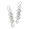 Palm Canyon Long French Wire Earrings sold by Brighton