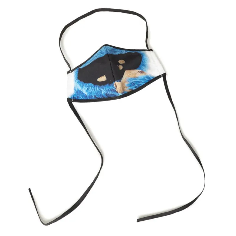 Sesame Street Cookie Monster Adult Face Mask made by Brighton