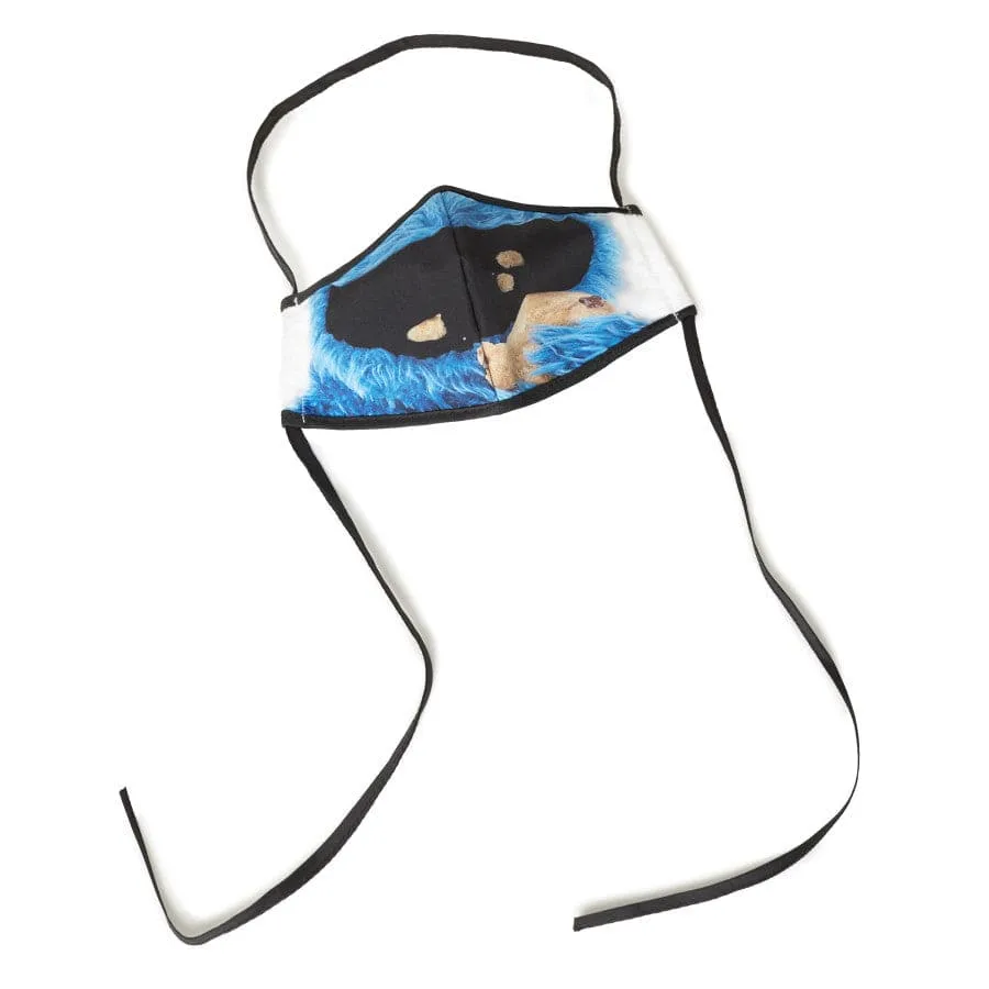 Sesame Street Cookie Monster Adult Face Mask sold by Brighton