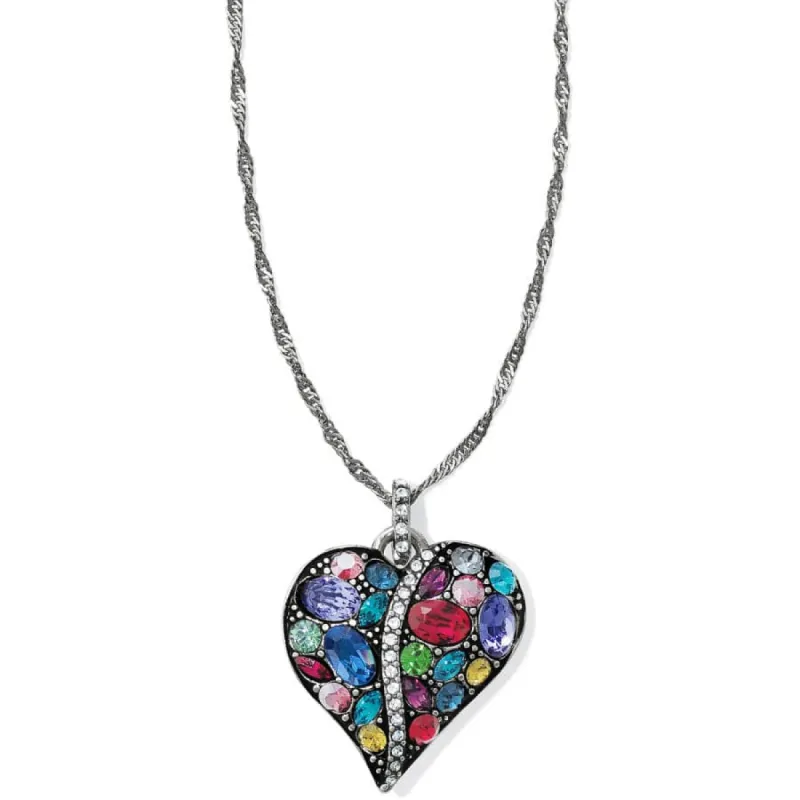 Trust Your Journey Heart Necklace sold by Brighton
