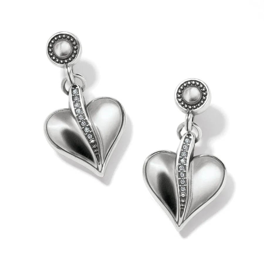 Precious Heart Post Drop Earrings sold by Brighton product image thumbnail 2
