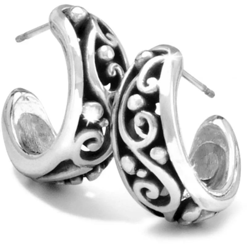 Love Affair Hoop Post Earrings sold by Brighton