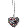 Trust Your Journey Convertible Reversible Large Heart Necklace sold by Brighton