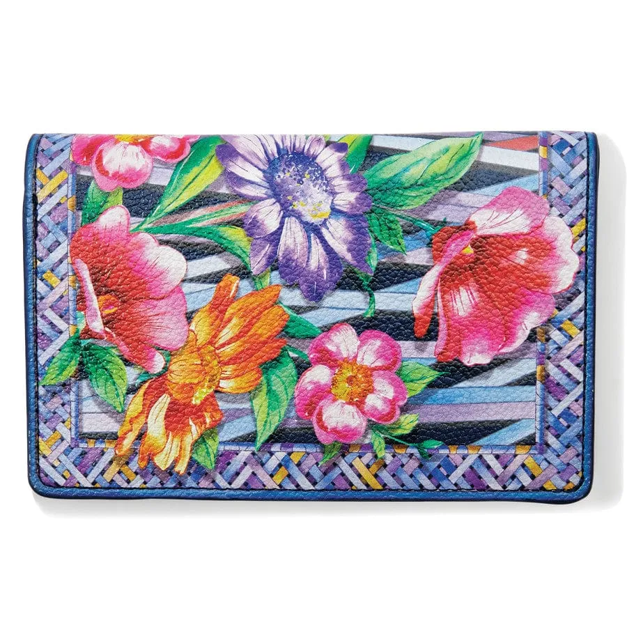 Trellis Blooms Medium Folio Wallet sold by Brighton