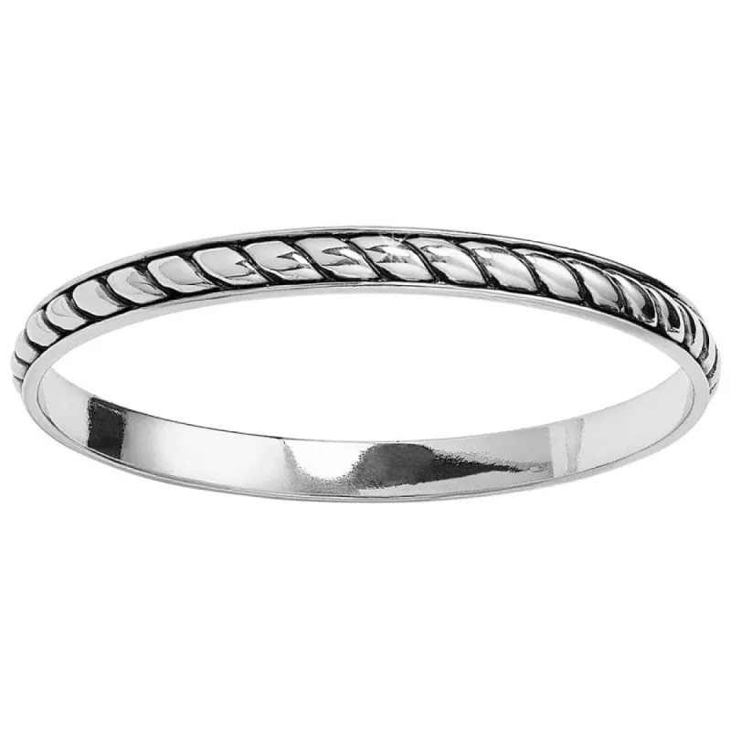 Southwest Dream Plaza Flat Rope Bangle sold by Brighton