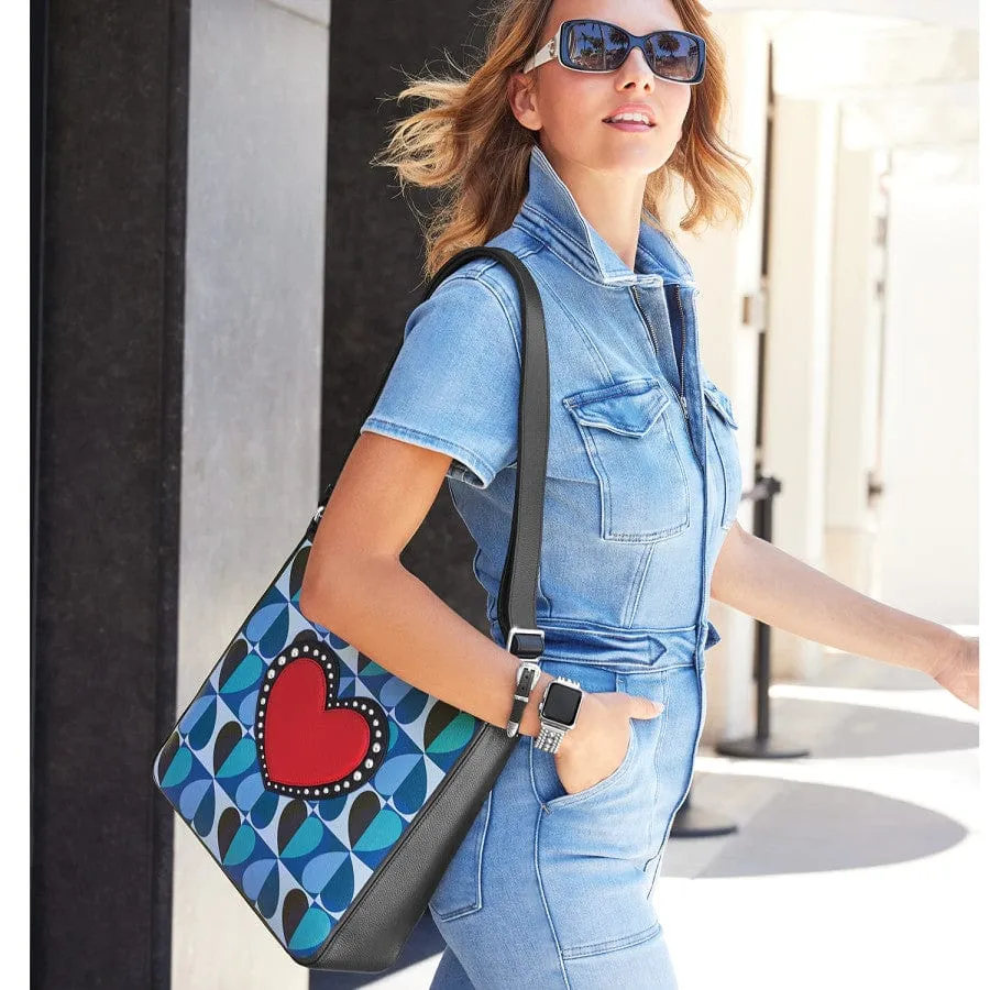 Fashionista Moody Blue Shoulderbag sold by Brighton product image thumbnail 5