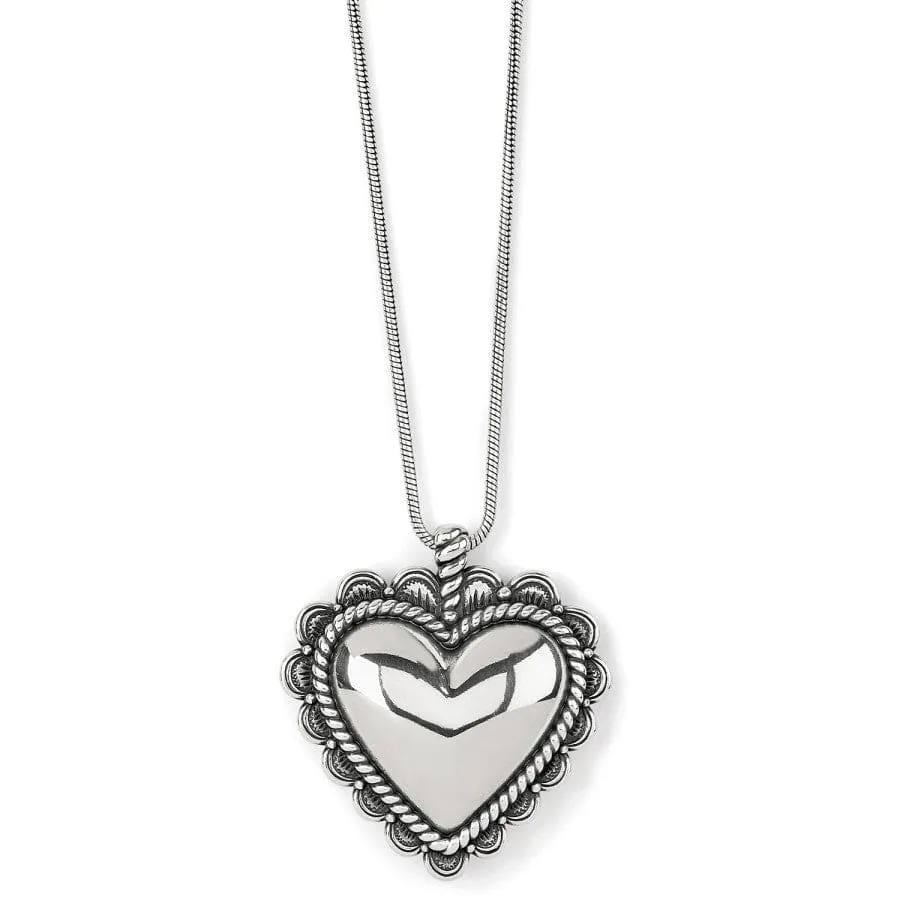 Sonora Bold Heart Necklace sold by Brighton