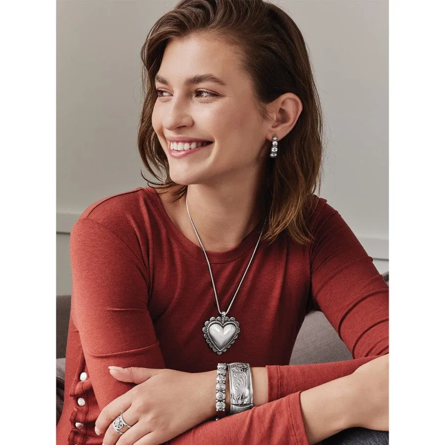 Sonora Bold Heart Necklace sold by Brighton product image thumbnail 4