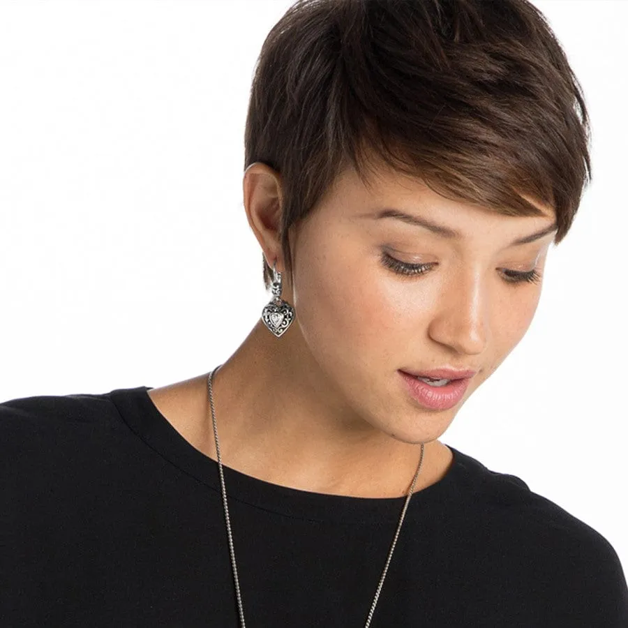 Reno Heart Leverback Earrings sold by Brighton product image thumbnail 5