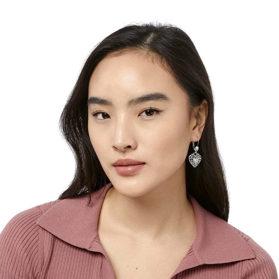 Reno Heart Leverback Earrings sold by Brighton product image thumbnail 4