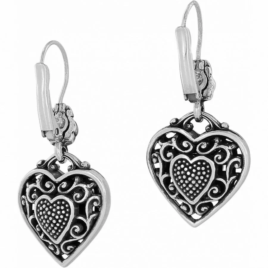 Reno Heart Leverback Earrings sold by Brighton product image thumbnail 3