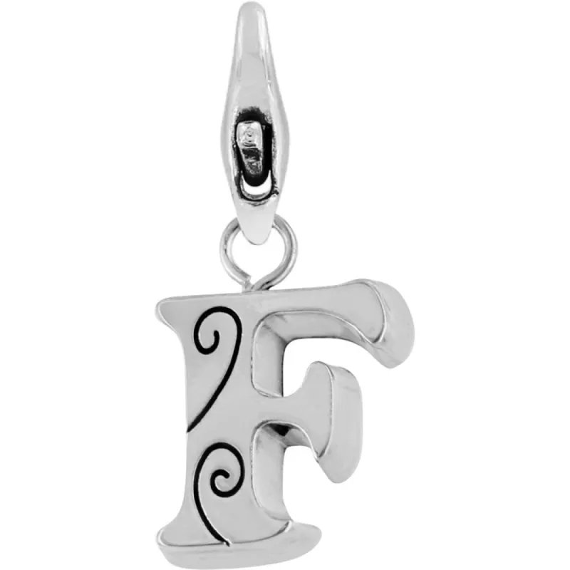 ABC Chic Alpha Snap Charm sold by Brighton