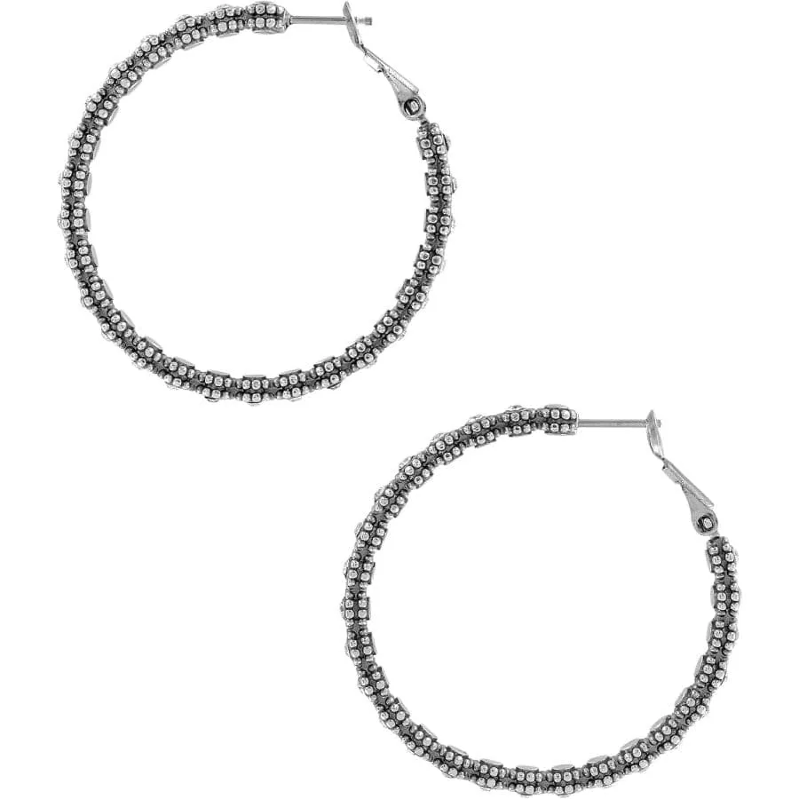 Twinkle Splendor Medium Hoop Earrings sold by Brighton product image thumbnail 2