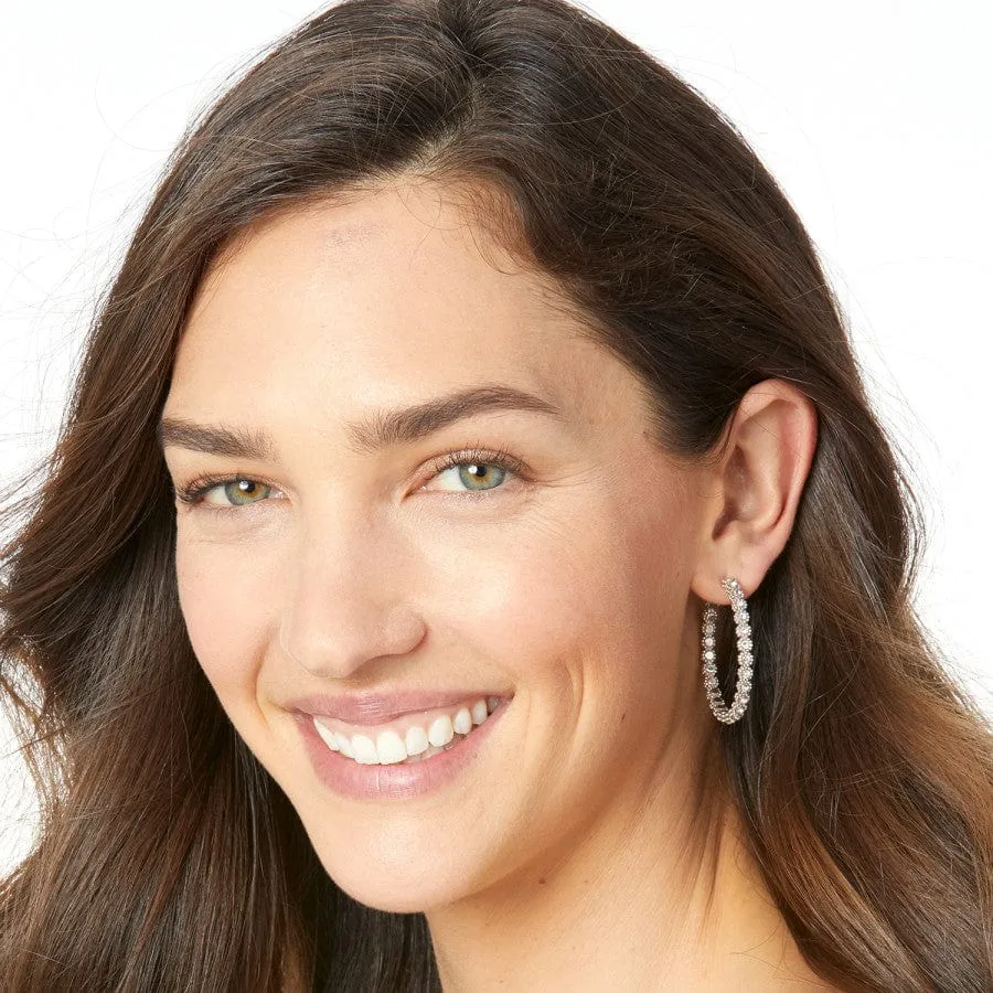 Twinkle Splendor Medium Hoop Earrings sold by Brighton product image thumbnail 3