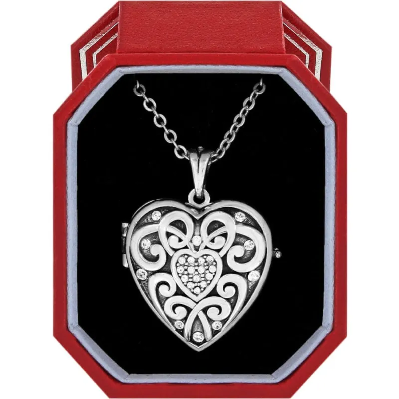 Sweet Memory Locket Necklace Box Set sold by Brighton