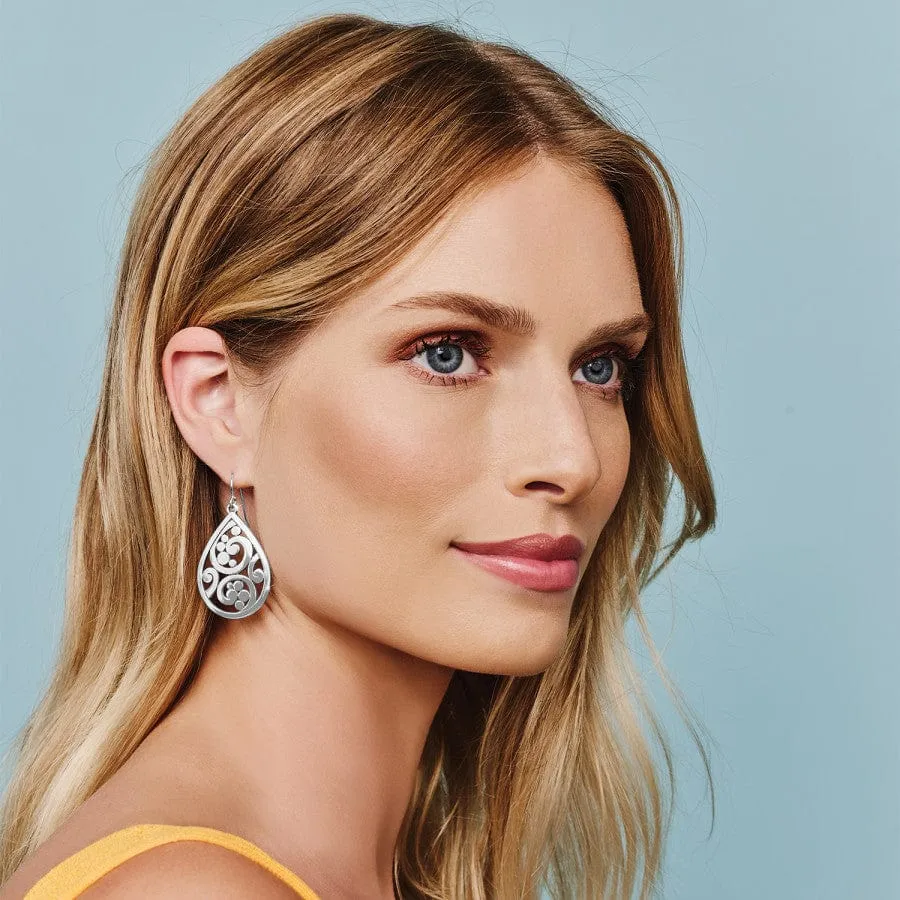 Contempo Teardrop French Wire Earrings sold by Brighton product image thumbnail 3