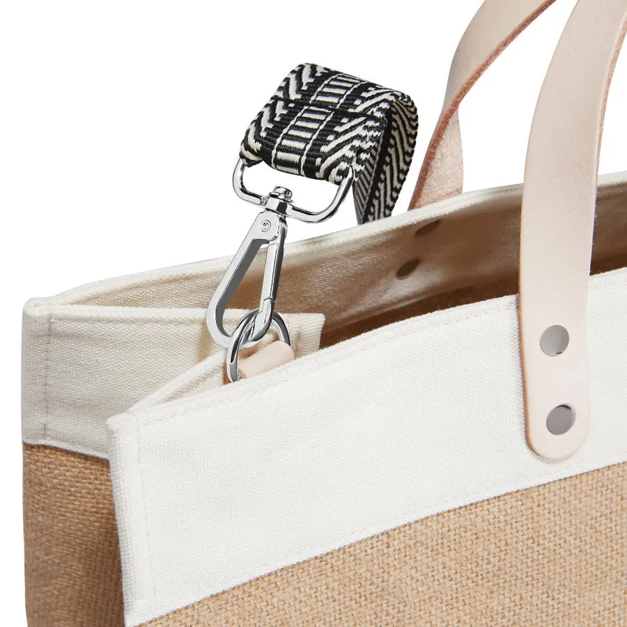 Mon Cheri East West Burlap Tote sold by Brighton product image thumbnail 4