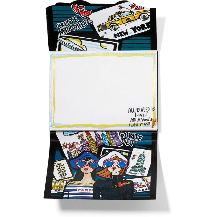 Travel Girls Notepad sold by Brighton product image thumbnail 2