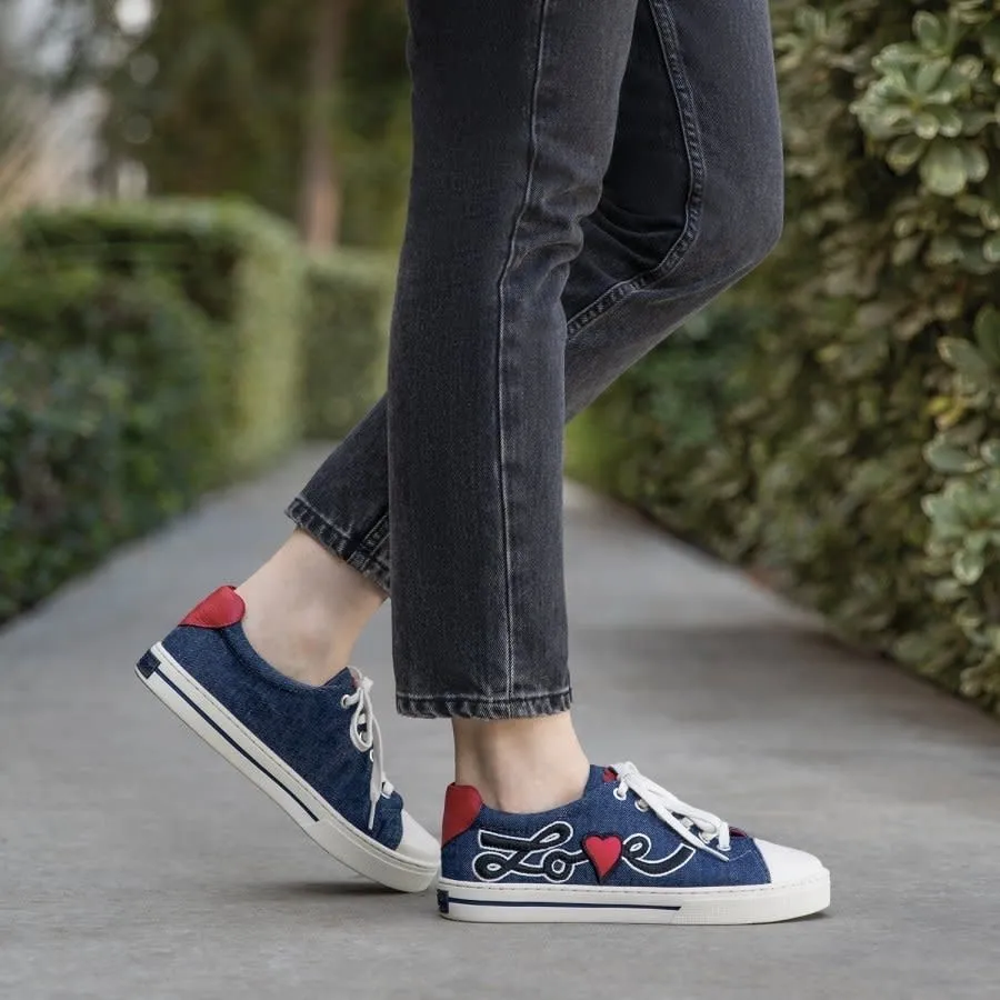 Love U Embroidered Sneakers sold by Brighton product image thumbnail 3