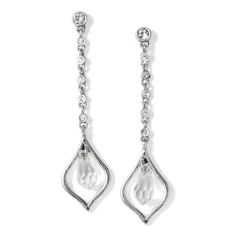 Prism light Diamond Petite Post Drop Earrings sold by Brighton