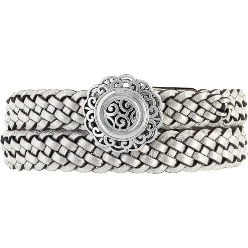 Moonflower Braided Belt sold by Brighton