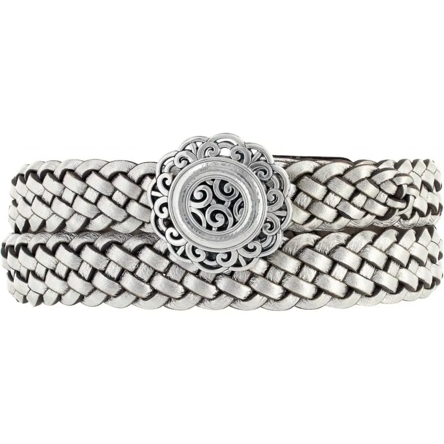 Moonflower Braided Belt sold by Brighton