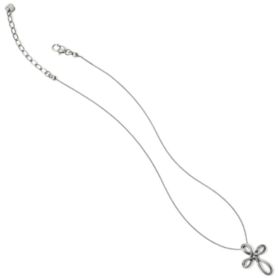 Interlok Petite Cross Necklace sold by Brighton product image thumbnail 2