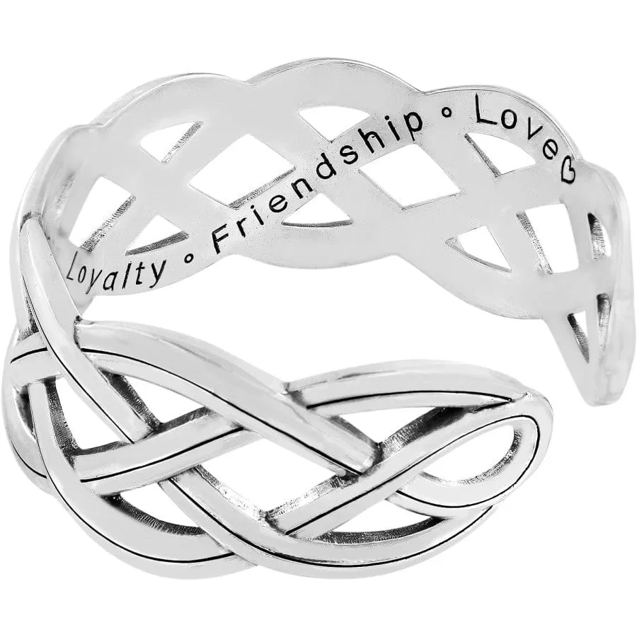 Interlok Braid Cuff Bracelet sold by Brighton product image thumbnail 3