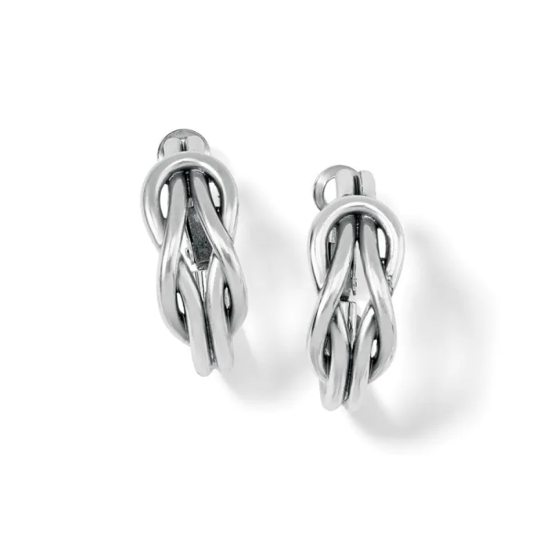Interlok Harmony Hoop Earrings sold by Brighton