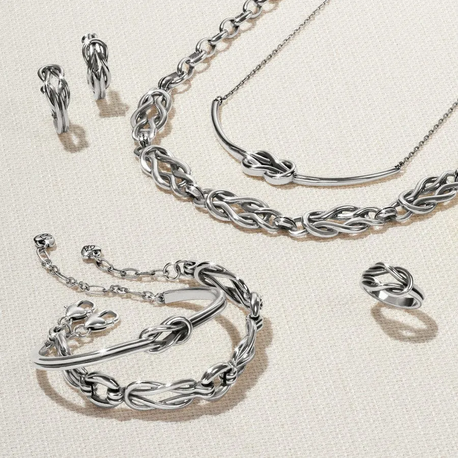 Interlok Harmony Hoop Earrings sold by Brighton product image thumbnail 2