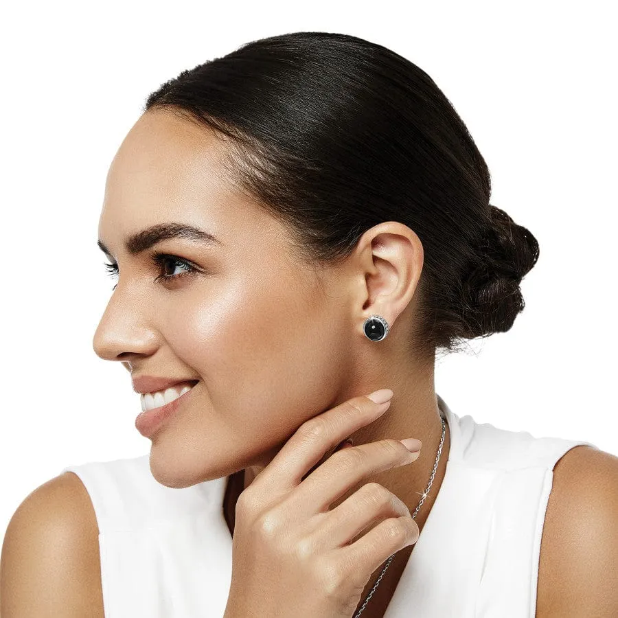 Pebble Dot Onyx Post Earrings sold by Brighton product image thumbnail 3