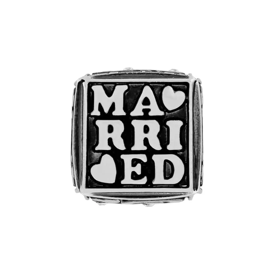 Just Married Cube Bead sold by Brighton product image thumbnail 4