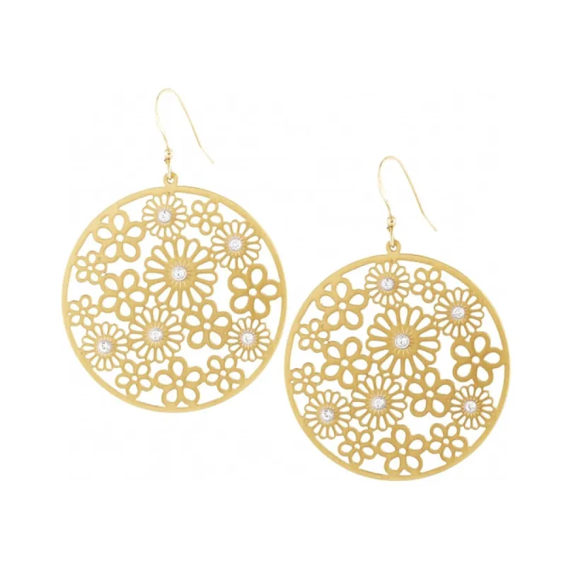 Posey Disc French Wire Earrings sold by Brighton