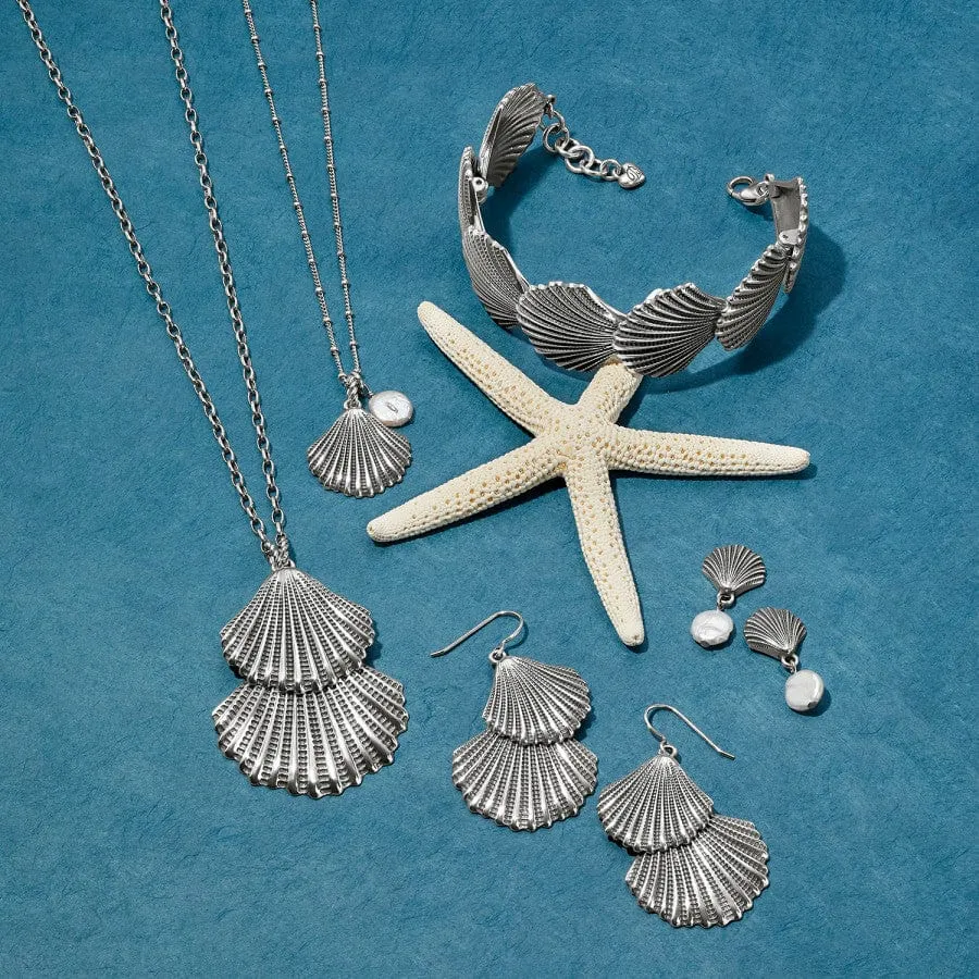 Silver Shells Pearl Necklace sold by Brighton product image thumbnail 4