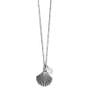 Silver Shells Pearl Necklace sold by Brighton